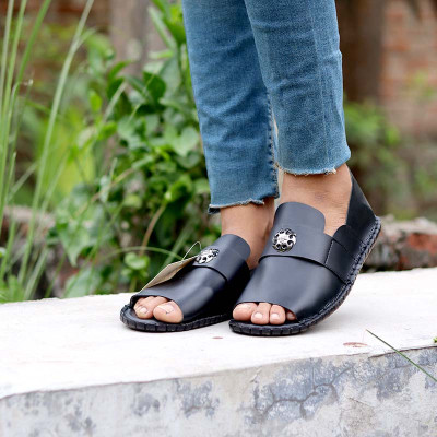 ArtificialLeather  China casual magic shoes (black logo)