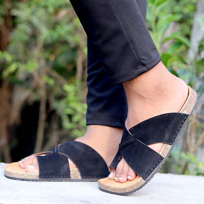 Unique Premium Quality Black Kachi Sendel