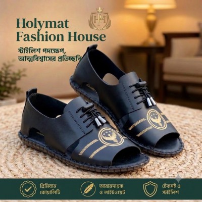 Artificial Leather Magic Super Soft Genuine Black Eagle China Sandal